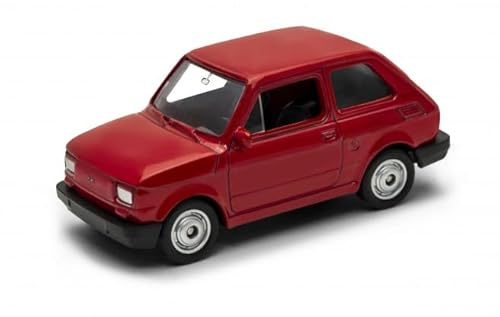 OPO 10 - Auto in Miniatura Compatibile con Fiat 126, Scala 1:64, 3 Pollici (7,5 cm), Welly SUP90