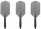 Condor Dart Flights | Zero Stress | Slim | Clear Black Short