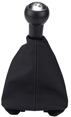 EBTOOLS C3 Gear Shift Gaiter - 5 Speed Gear Shift Knob Gaiter Kit,Gear Shift Knob Wrench Dust Cover Integrated 207 307 308 607 608