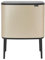 Brabantia Bo Touch Mülleimer Recycling, Metallic Gold, 11 + 23L