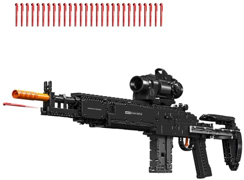 Sosuy Mk14 Kit di Costruzione Fucile da Cecchino, Armi Fucile 1:1 DIY 1606 Pezzi per Adulti Ragazzi 8+ Modello Realistico da Collezione per Appassionati di Militaria Regalo per Uomini e Ragazzi​