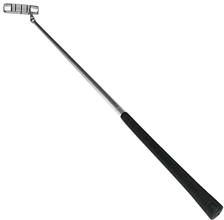 Putter de pour Droitier, Accessoires de Clubs de Putter en Acier Inoxydable Détachables à 3 Sections de 34 Pouces pour Enfants et Adultes