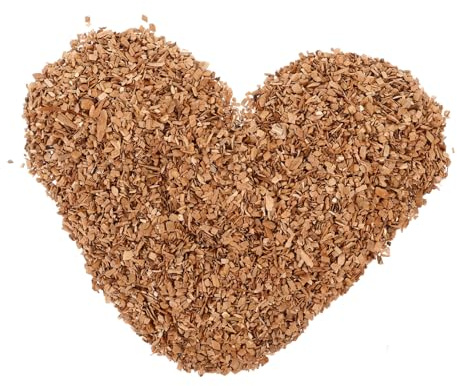 Milisten 1bag Applewood Chunks Wood Smoking Chips for Bbq Meat Natural Wood Chunks Applewood Chips for Smoker