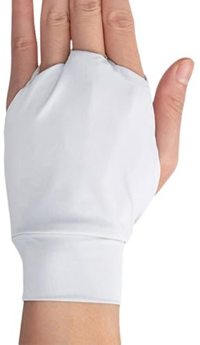 UPF 50+ solskydd fingervantar golfhandske | Andningsbara golfhandskar för utomhusträning, golfbana, tennisbana, gym, tävling, körning, turnering