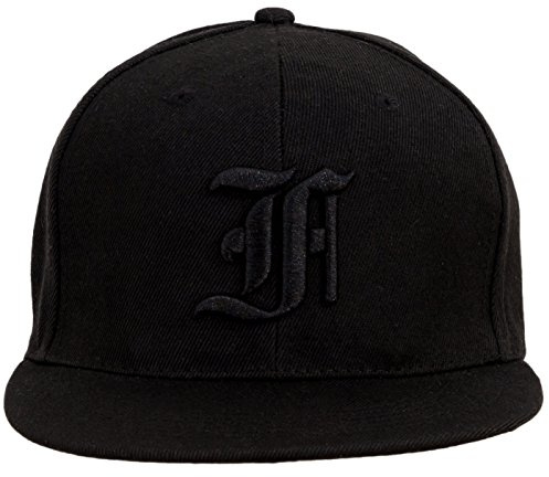 4sold Fullcap, 6-panels basebollkeps, baseball svart Versch snapback, (Designerbasebollkeps, män, kvinnor, unisex, vuxna) hiphopmössa, hysteres-stängning, F, En Storlek