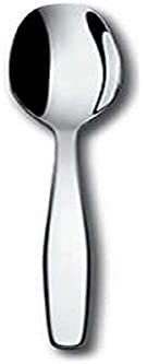 Alessi ANF06/7 Itsumo Anf06/7-Design Tea Spoon in 18/10, Set of 6, Stainless Steel, Silver