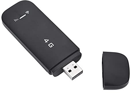 Routeur de Poche 4G/3G + WiFi, Routeur Réseau sans Fil Portable USB, Rounter de Voyage , Connexion LTE 4G Haute Vitesse 150Mbps pour Une Utilisation Partagée(avec WiFi)