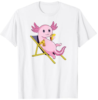 Axolotl tank-aquarium aquaristic Tacos Pizzas Foods Axolotl T-Shirt