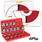 MoKo 24 Game Card Case for Nintendo Switch 2 / Switch OLED / Lite, Game Storage Holder Case with 24 Game Card Slots & 24 Micro SD Cards Slots, Slim & Portable Storage Box, Pokeball