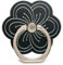 Kinizuxi Handy Ring Smartphone Fingerhalterung,Liebliche Blume 360 Grad Drehung Ring Halter Ringhalter Fingerhalter Handyhalterung für iPhone iPad Samsung Huawei und mehr (1 Schwarz)