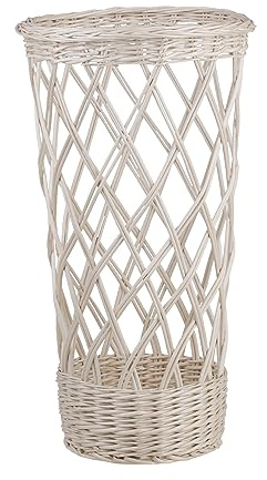 e-wicker24 Alles aus Weide Brödvagn, korgbröd, brödhytt, ställ för ätpinnar eller långt bröd medium