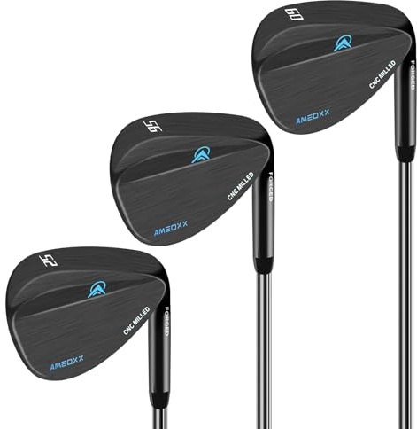 Golf Sand Wedge Premium Golf Wedge Set or Individual 50/52/54/56/58/60 Degree Milled Face for More Spin Great Golf Gift
