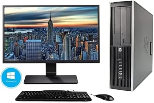 HP 8200 Elite SFF i7-2600 8GB RAM 240GB SSD Windows 11 con WiFi y Pantalla 22 + Teclado y Ratón Incluidos Ideal para Oficina y Hogar (Reacondicionado)