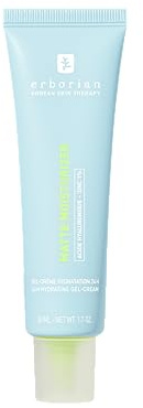 Erborian - Matte Moisturizer - 24H Hydrating Gel-Cream - Instant matifying effect - Hyaluronic Acid and Zinc - 50ml - Korean Cosmetic