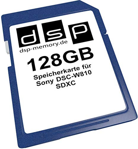128GB Speicherkarte für Sony DSC-W810 SDXC