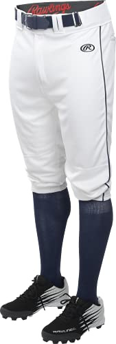 Rawlings Launch Series Game/Practice Baseball Pant Adult Piped Knicker