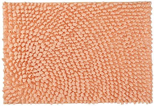 Kleine Wolke Badteppich Falbala, Salmon, 60 x 90 cm