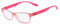 Lacoste Unisex L3803B Injected Sonnenbrille Rose with Phospho Temples, Mehrfarbig, Einheitsgröße
