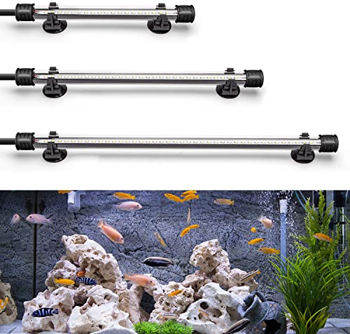 Nobleza - Éclairage LED Aquarium, Lampe d'Aquarium de Plantes(40cm 2W, Lumière Blanche)