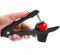 JIEOU Cherry Pitter Tool, Portable Cherry Core Remover with Space-Saving Lock Design, Stainless Steel Cherry Remover(Black)