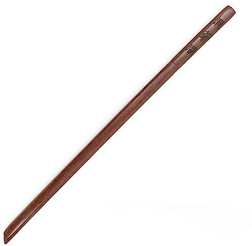 TIAYKO Gintama Sakata Gintoki Katana,handgefertigtes Bokken,100 cm japanische Samuraischwerter,Holzschwert für Kampfsporttraining,Cosplay,Display,Kendo