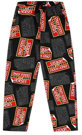 Only Fools and Horses Mens Lounge Pants Cotton Pyjama Bottoms (Medium)