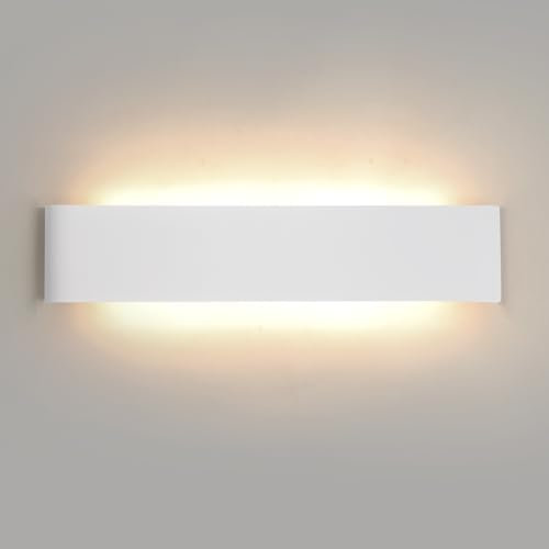 Mille Lucciole 1 pz 24 W Appliques da parete LED interno 2880LM Lampada da parete moderna bianca luce in alluminio IP44 38 cm Moderno LED Lampada da interno 3 temperatura di colore può essere scelta