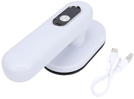 Vikye Fer à Repasser sans Fil, Fer à Repasser Portable avec Chauffage en 5 Secondes, 3 Réglages de Température jusqu'à 200 °C, Fer de Voyage Léger pour des Retouches Rapides