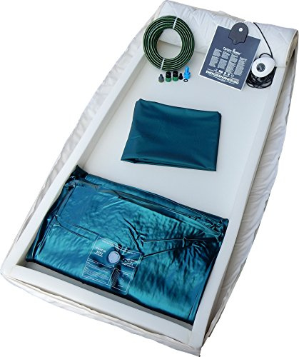 my-waterbed Leichtwasserbett Wassermatratze - Komplettset f. Lattenrost Leichtwassermatratze 100x200cm 100%