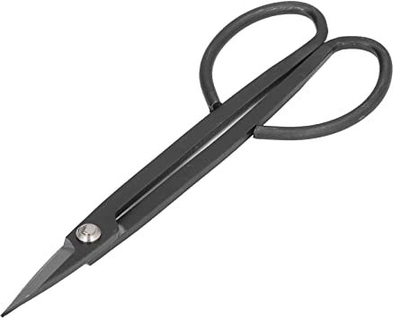 Natudeco Ciseaux à bonsaï en acier de 7,9 po Ciseaux de jardin Outils de coupe Spécification Branches de plantes Élagage pour parc Jardin botanique