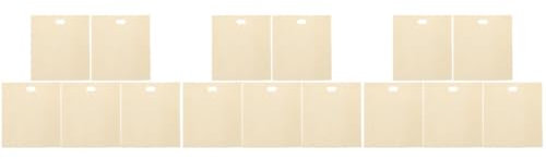 Didiseaon 15pezzi Sacchetti Riutilizzabili Per Tostapane Sacchetti Antiaderenti Resistenti Al Per Toast Sandwich e Grill Facili e Riutilizzabili