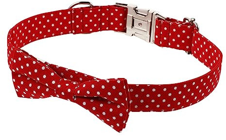 MILISTEN Haustier Hundehalsband Halsband für Hund Abnehmbares Bandana Größe Halsband Haustier Hals Dekoration