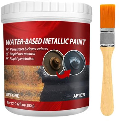 Water-Based Paint - 300G Brush Metal Oxide Remover,Anti-rust Protection Car Coating Primer, Rust Inhibitor Works On Acer Structure