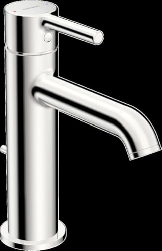 Hansa HANSAVANTIS Style Washbasin Mixer Tap, Low Pressure, with Countersunk Wash, 133 mm Projection, 54381107