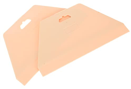 DOITOOL 2pcs Wallpaper Tools Wallpaper Smoothing Tool Glass Scraper Home Improvement Tools Wallpaper Remover Car Tool Plastic Smoother Wallpaper Smoother Wallpaper Smoother Tools Suite