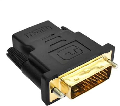 hdmii-zu-Monitor-Adapter – DVI-I-zu-hdmii-Anschluss, TV-Box-hdmii-Konverter | Bidirektionaler DVI-I 1080P Stecker-Stecker-Konverter, stabiler Signalübertragungsadapter für TV-Box, Computer, Monitor, P