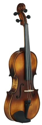 DOUDINGMAO Holz-Panel-Bratsche handpoliert Holzbratsche mit Bögen Professionelle 4/4 Vintage Matte Bratsche zum Üben & Aufführungen