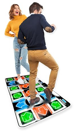 #winning 2 Player HDMI USB Dance Mat with 110 Tracks & 9 32-Bit Retro Games