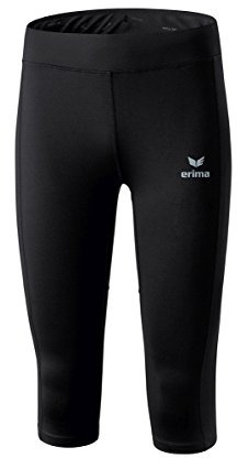 Erima Damen Performance 3/4 Laufhose (8290707), schwarz, 44