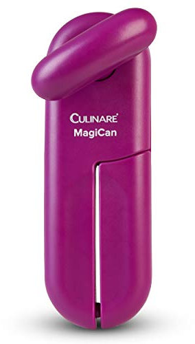 Culinare C10026 MagiCan Tin Opener, Purple, Plastic/Stainless Steel, Manual Can Opener, Comfortable Handle for Safety and Ease, Amazon Exclusive Colour Variant