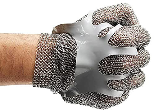 WXYZ Guanti Antitaglio Guanti antiscivolo,resistenti all'usura e resistenti al taglio,guanti da lavoro di sicurezza di protezione di grado 9,utilizzati for il taglio,la rimozione di ostriche e il tagl