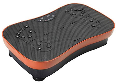 Placa vibratoria 200KG/441LBS Actualización de pantalla LCD| Máquina de vibración delgada para ejercicios físicos con banda de resistencia | Entrenamiento físico desde el hogar (Tamaño: 53x3