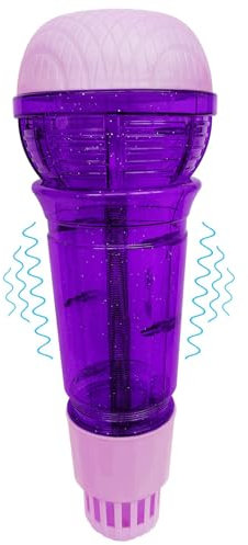 Microphone écho pour Enfants, Microphone Jouet Enfant Micro Enfant Chanter 9.5 x 3.5 Pouces Micro sans Fil pour Fille Garçon 2 3 4 Ans (Violet)