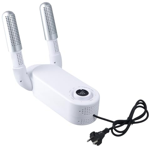 Schuhtrockner Elektrisch, Faltbarer Schuh Trockner, Stiefeltrockner, Schuhtrockner Elektrisch mit Intelligentem Timer, 360°Skischuhtrockner für Schuhe, Hüte, Socken, Skistiefel