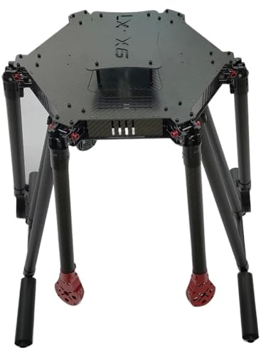 CUIPPWRJ 6 Folding Multicopter UAV Octocopter Drone Full Set Hexacopter Aircraft Compatible with Tarot