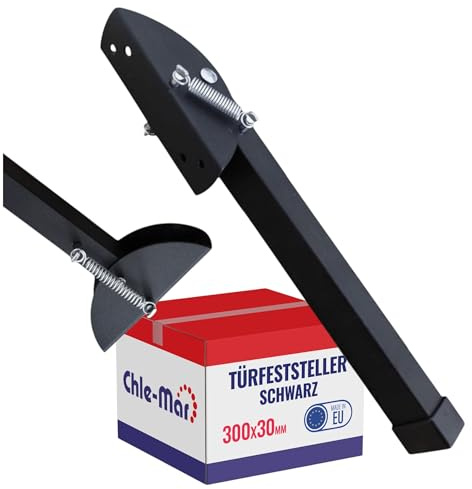 Chle-Mar Dörrstopp 300x30 mm, rektangulär dörrhållare i lackerat stål