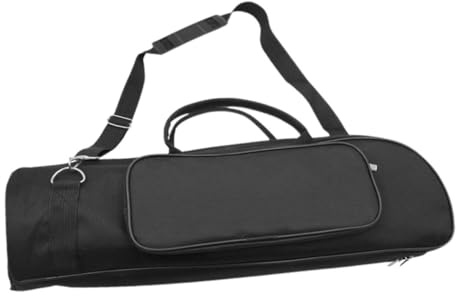 STOBAZA Bolsa para Trompeta de Oxford Acolchada Funda de con Compartimentos para Instrumento y Accesorios Mochila Portátil para Músicos Jóvenes