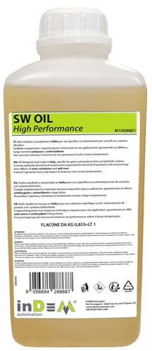 Olio idraulico dielettrico INDEM SWOIL 1 Lt specifico per pistoni oleodinamici per cancelli