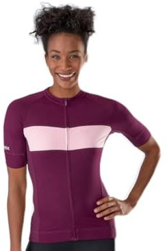 Bontrager Trek Circuit LTD Damen Fahrrad Trikot kurz lila/rosa 2025: Größe: S (34/36)