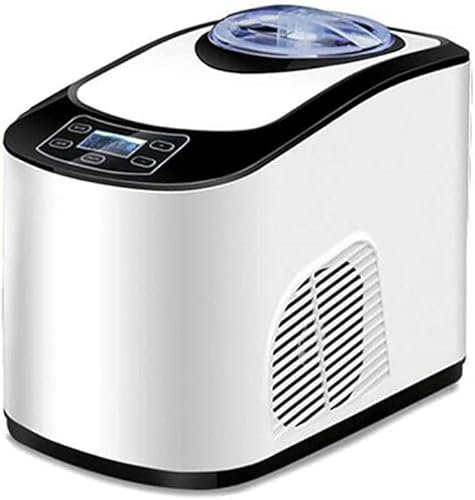 Samnuerly Machine à crème glacée Automatique avec congélateur intégré, Machine à crème glacée Molle, Machine à glaçons
